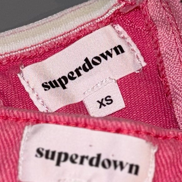 PINK DENIM STRAPLESS CORSET TOP
DOMONIQUE STRAPLESS DENIM TOP | SUPERDOWN - Picture 3 of 3